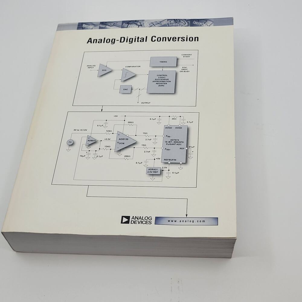 2004 Analog Devices Analog-Digital Conversion Handbook Paperback